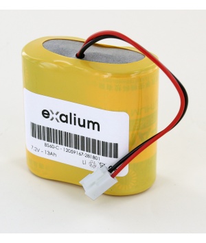 Pile 7.2V 13Ah Lithium type BS60 Aritech AS610RF Pile 7.2V 13Ah Lithium type BS60 Aritech AS610RF