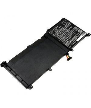 Batería 15.2V 3.7Ah Li-Po para Asus N501JW-1A