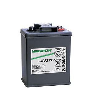 2V 270Ah maratón L2V270 AGM batería de plomo
