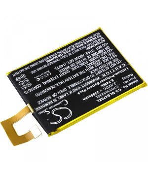 Battery 3.8V 2.3Ah Li-Po for BLU Selfie S470 smartphone