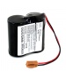 Batterie 6V 5Ah Li-MnO2 pour Cutler Hammer A06 Control