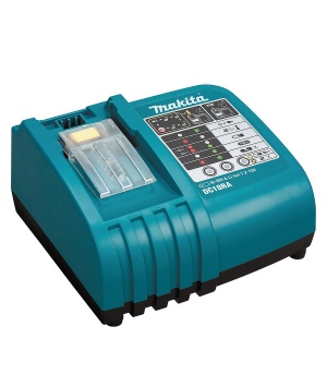 Chargeur Makita 7.2V-18V Li-Ion Ni-Mh DC18RA