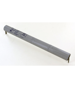 Batterie Ni-Mh 4.8V 4Ah 4 VHT 7/5 Cs U cosses 6.3/4.8mm (805934)