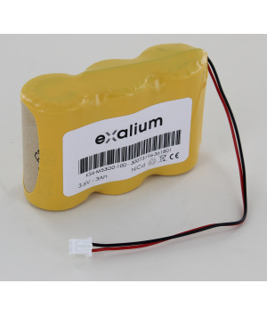 Batterie 3.6V 3Ah pour PLC Yamaha PRCX, QRCX, KS4-M53G0-200