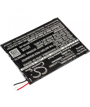 Batteria 3.7 v Lipo 2.8 Ah per ALCATEL One Touch Pixi 3 Tablet