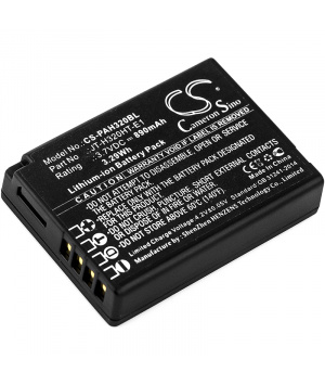 3.7V 0.89Ah Li-ion battery for Panasonic Handheld H320