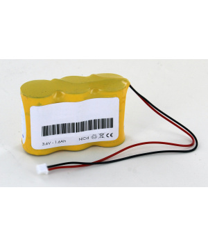 NiCd Batterie 3.6V für Detektor FERRAZ Cabletroll 3600 1.6Ah