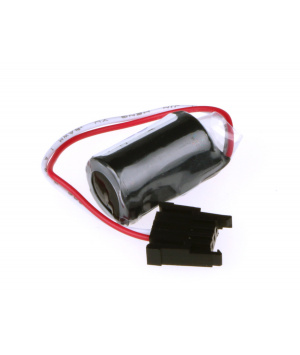 pile 3V 1Ah Li-MnO2 pour ALLEN BRADLEY 1746-BAS