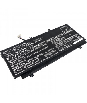 Batterie 11.55V 4.9Ah LiPo SH03XL pour HP Spectre X360