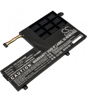 Batterie 7.6V 4.6Ah Li-Po pour Lenovo Yoga 510 (L15M2PB1)