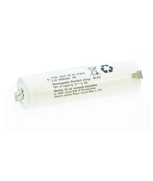2.4V 4 Ah NiCd battery 2 VTD stick 125594 2.4V 4 Ah NiCd battery 2 VTD stick 125594