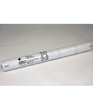 Batterie 6V 2.5Ah NiCd baton 5VNTCu cosses a souder (802209)
