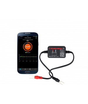 Moniteur Bluetooth pour batterie démarrage, voiture, moto, camion