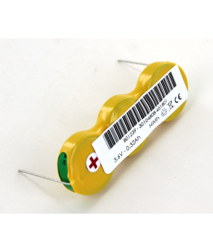Batterie NiMh 3.6V 320mAh Saft (801239)