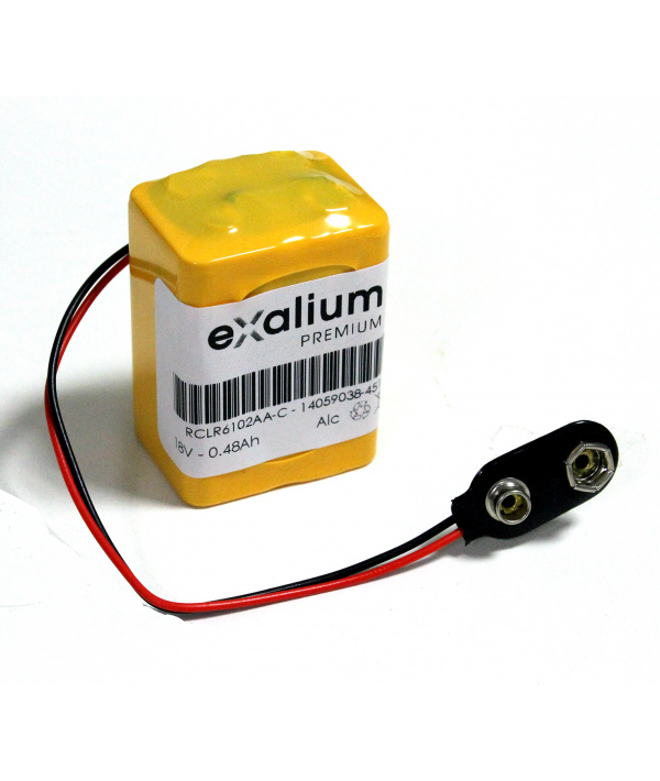 Batterie alkaline 2 x LR61 für Alarm-Anschluss Druck 18V