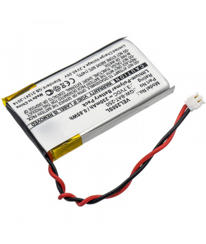 Batería 3.7V Li - po GW-BAT-250 para Vernier vaya enlace inalámbrico