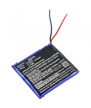 Batterie 3.7V 570mAh Lipo P433638 pour casque JBL Synchros E50BT