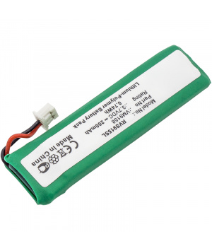 Batteria 3.7 v LiPo VM9158 200mAh per sistema REVOLABS Solo Field