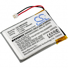 Batterie 3.7V 300mAh LiPo pour montre GPS GARMIN Forerunner 920XT (361-00078-00)