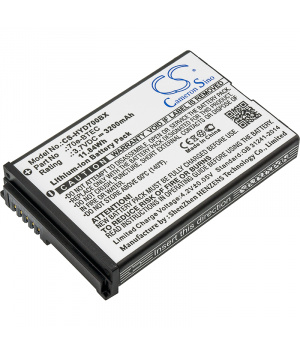 Batterie 3.7V 3.2Ah Li-Ion 70e-BTEC pour Honeywell Dolphin 70e (60S-BATT-1)