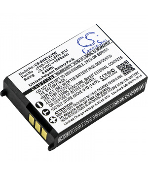 Batterie 3.7V 1.8Ah LiPo SBR-27LI pour STANDARD HORIZON HX300