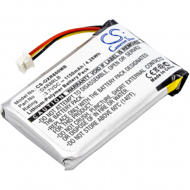 Batterie 3.7V 1.15Ah LiPo pour Babyphone INFANT OPTICS DXR-8