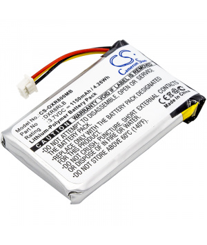 Batterie 3.7V 1.15Ah LiPo pour Babyphone INFANT OPTICS DXR-8 (DXR8RLB)
