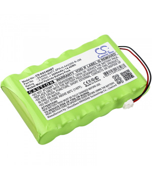 Batería 7.2V 2Ah NiMh 6PH-H-AA2200-S-J26 para Tyco DSC 4000 3