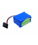 Batterie 7.2V 2.5Ah NiMH pour lampe binoculaire Keeler 1202-P-6229