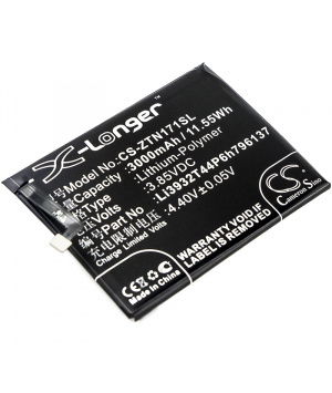 3.85V 3Ah Li-Po battery for Nubia NX569H