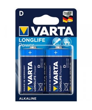 Pack 2 batteries alkaline LR20 Longlife Power Varta Pack 2 batteries alkaline LR20 Longlife Power Varta