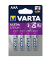 4 Piles Lithium AAA 1.5V Varta