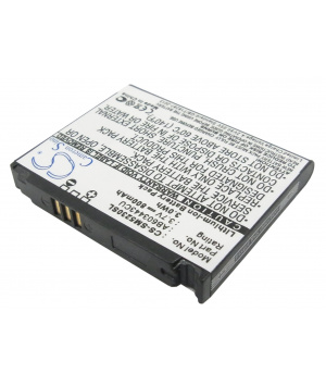 Batterie 3.7V 0.8Ah Li-ion pour Samsung GT-S5230C