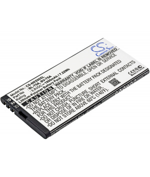 Batteria 3.8V 1.9Ah LiPo BL-T5A per Nokia Lumia 738