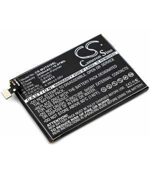 3.8V 2.65Ah LiPo battery for MEITU V4