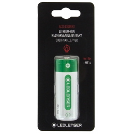 Batteria 3.7 v li-ion 26650 per torcia LedLenser MT14 5Ah