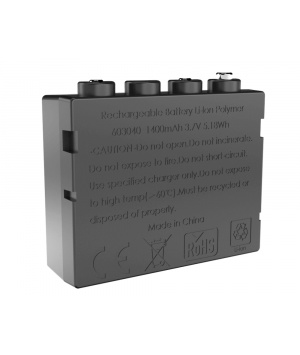 Batería 7.4V 5.2Ah LL7709L0 para XEO19R POWERBOX Led Lenser
