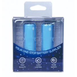 Set di 2 batterie Li-ion 3.7V 3.4Ah NCR18650 con alette da saldare