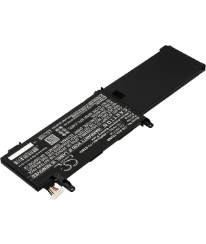 Batterie 15.4V 4.8Ah LiPo C41N1716 pour Notebook ASUS ROG Strix GL703GM