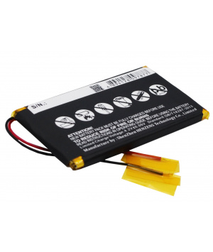 Battery 3.7V LiPo 1.3Ah for amp headphone Fiio Andes E07K