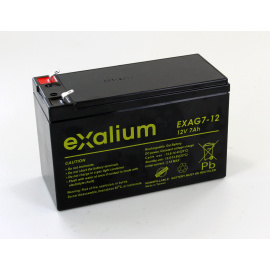 12V 7Ah Gel Exalium EXAG7-12 batteria al piombo