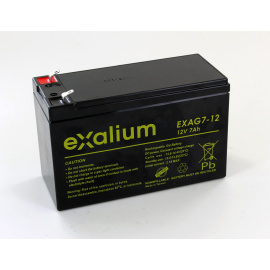 Batterie Plomb Gel 12V 7Ah Exalium EXAG7-12