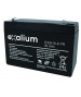 Batterie plomb 6V 10Ah V0 Exalium EXA10-6FR
