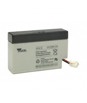 Batteria al piombo Yuasa Yücel 0.8Ah Y0.8 12V - 12FR Batteria al piombo Yuasa Yücel 0.8Ah Y0.8 12V - 12FR