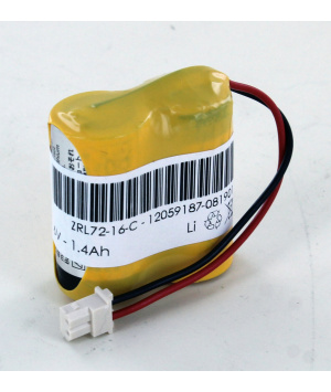 Batteria al litio 6V ZRL72-16, per remoto cardin txqpro 2CR123A