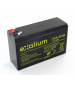 Batterie plomb 12V 6Ah EXALIUM EXA1224W F1- F2+