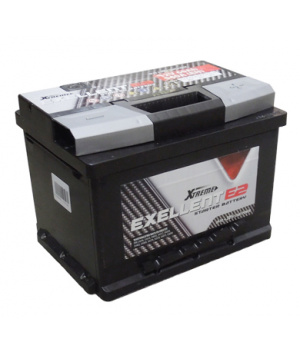 Lead start 12V 60Ah 540 battery has no maintenance Exellent E2