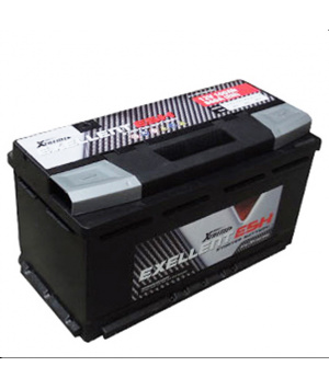 Avviare batteria piombo 12V 100Ah 860 ha Exellent E5H esente da manutenzione