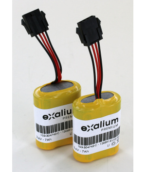 2 Lithium batteries 2x3.6v for Mermaid VISONIC MCS 730, 740, 103-304742 MCS