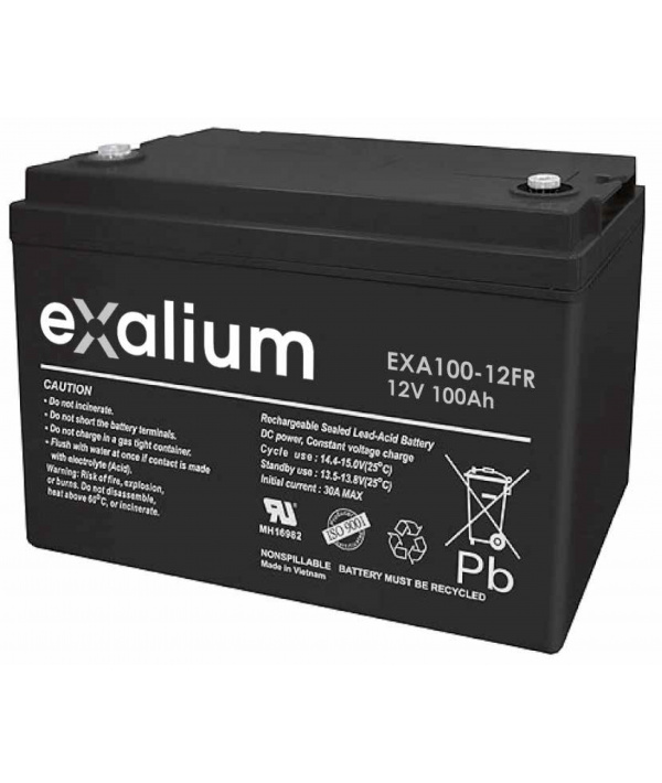 Batterie plomb-acide scellée à régulation par soupape 12V 100Ah -  Xindunpower